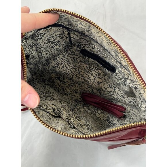 Red Rebecca Minkoff Burgundy M.A.C. Crossbody Bag - Picture 11 of 16